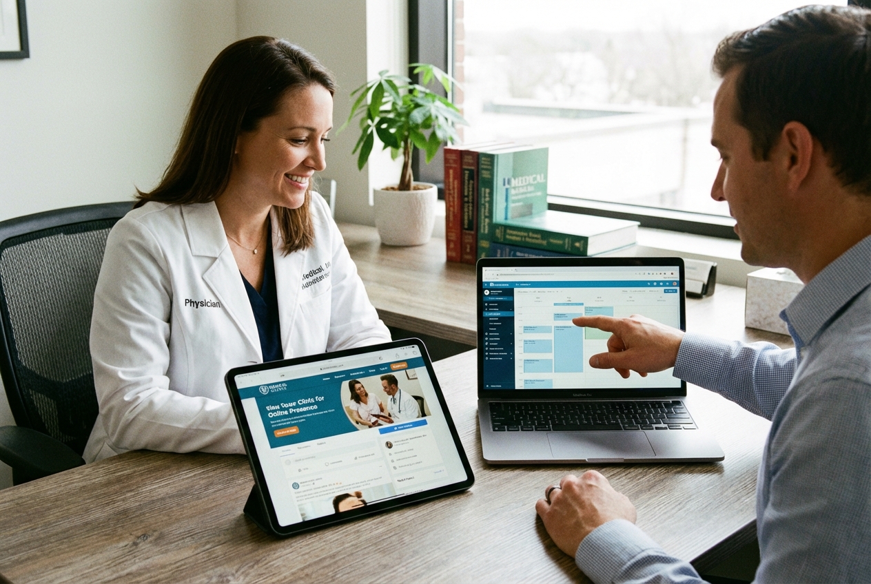 Presença Online para Consultórios: Por que é Essencial para Atrair Pacientes