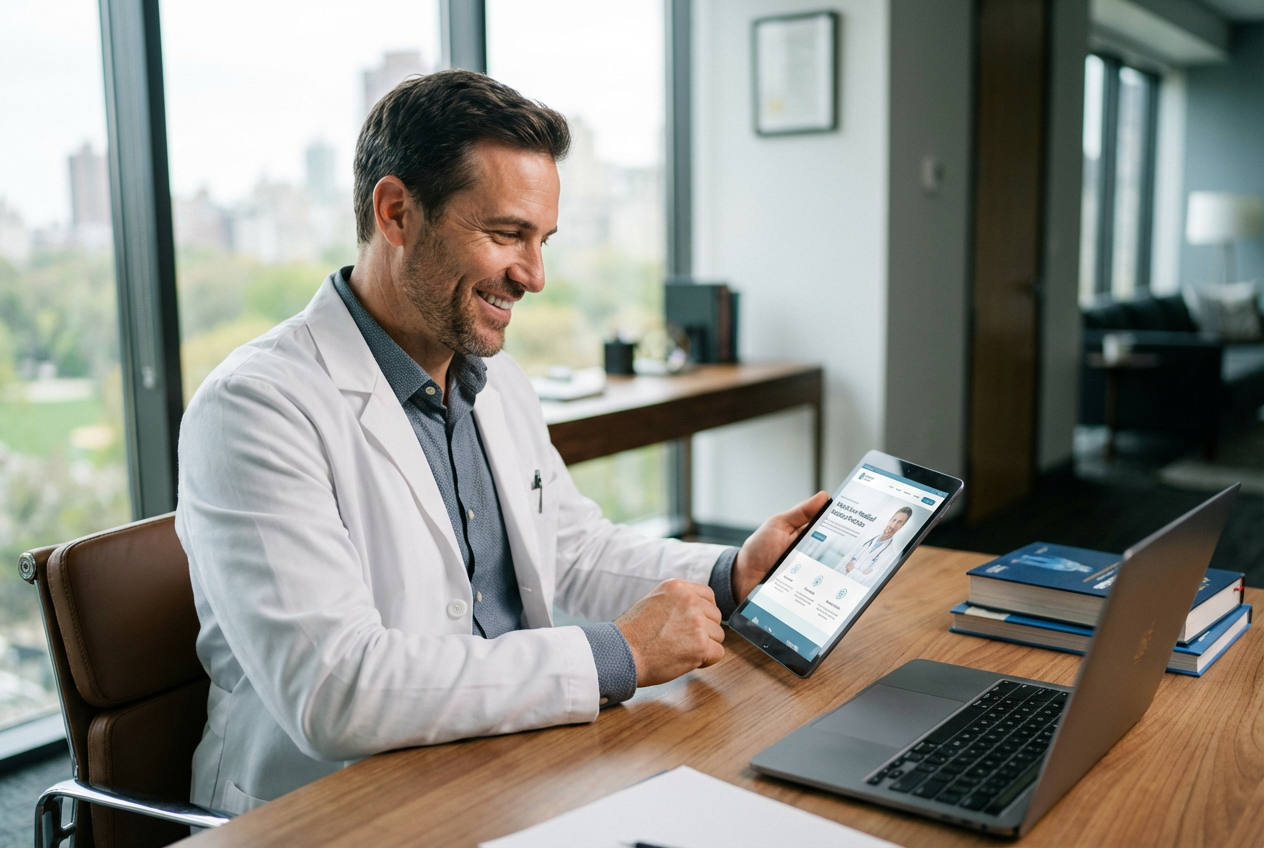 Site para Médico: O Guia Completo para Criar o Seu e Atrair Pacientes