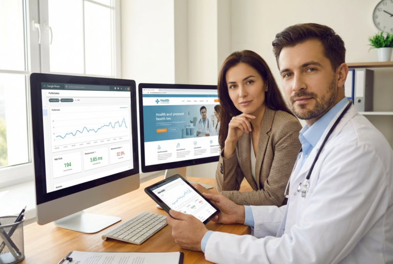 Core Web Vitals: O Fator Decisivo no Rankeamento de Sites Médicos