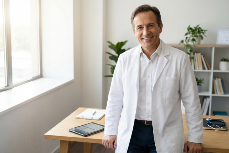 Foto Profissional para Médicos: Como Gerar Confiança e Credibilidade Online