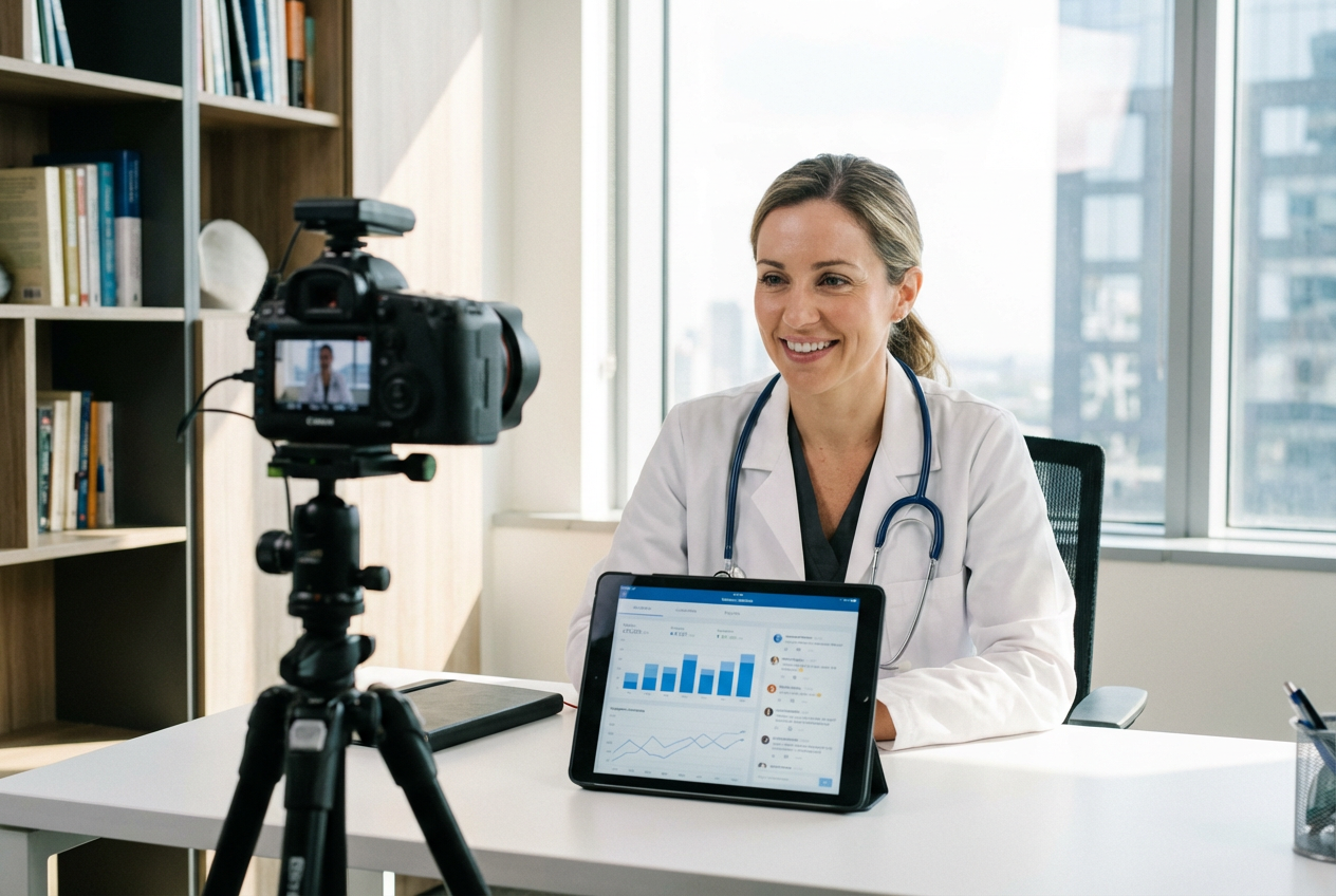 Médico Influenciador: Como Construir Autoridade e Relevância Online